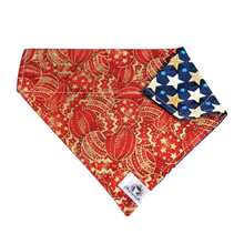 Charger l'image dans la galerie, Foulard 2 en 1 pour chien moyen pour Noël - NM012