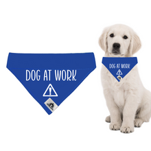 Charger l'image dans la galerie, Set of leash sleeve and bandana - DOG AT WORK
