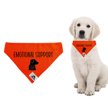 Charger l'image dans la galerie, Reactive dog bandana - EMOTIONAL SUPPORT