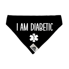 Charger l'image dans la galerie, Reactive dog bandana - I AM DIABETIC