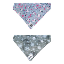 Charger l'image dans la galerie, Foulard 2 en 1 de Noël pour grand chien - NG009