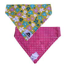 Charger l'image dans la galerie, Foulard réversible 2 en 1 pour chat et petit chien - PR009