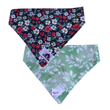 Charger l'image dans la galerie, Foulard réversible 2 en 1 pour chat et petit chien - PR010