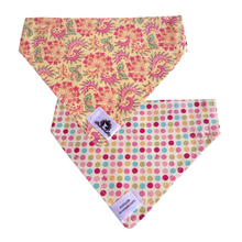 Charger l'image dans la galerie, Foulard réversible 2 en 1 pour chat et petit chien - PR041