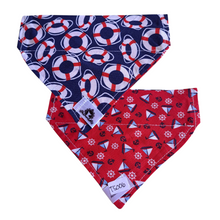Charger l'image dans la galerie, Foulard réversible 2 en 1 pour chat et petit chien - PR005