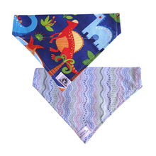 Charger l'image dans la galerie, Foulard réversible 2 en 1 pour chien moyen - MR028