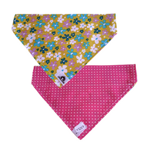 Charger l'image dans la galerie, Foulard réversible 2 en 1 pour chien moyen - MR009