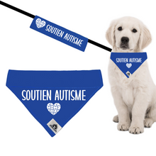 Charger l'image dans la galerie, Kit manchon de laisse et foulard SOUTIEN AUTISME