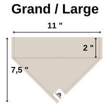 Charger l'image dans la galerie, Foulard pour chien - DEMANDEZ AVANT DE CARESSER - Chien anxieux réactif