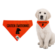 Charger l'image dans la galerie, Foulard pour chien d'assistance - SOUTIEN ÉMOTIONNEL