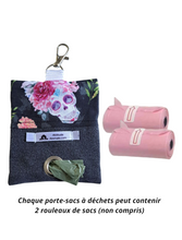 Charger l'image dans la galerie, Kit Pochette à gâteries et porte-sacs à déchets pour chien - KPP007
