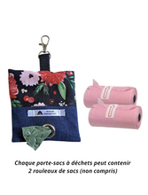 Charger l'image dans la galerie, Kit Pochette à gâteries et porte-sacs à déchets pour chien - KPP008