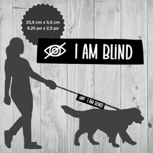 Charger l'image dans la galerie, Leash sleeve - I AM BLIND