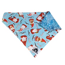 Charger l'image dans la galerie, Foulard 2 en 1 de Noël pour grand chien - NG013