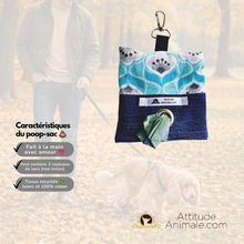 Charger l'image dans la galerie, Porte-sac à caca pour chien - PS039.3 - Attitude Animale.com