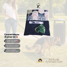Charger l'image dans la galerie, Porte-sac à déchets pour chien – Poop-sac – PS034