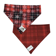 Charger l'image dans la galerie, Foulard 2 en 1 pour chat et petit chien pour Noël - N017