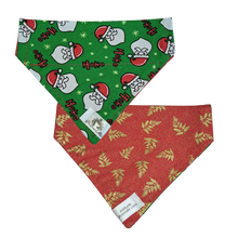 Charger l'image dans la galerie, Foulard 2 en 1 pour chat et petit chien pour Noël - NP002