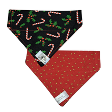 Charger l'image dans la galerie, Foulard 2 en 1 pour chat et petit chien pour Noël - NP005