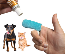 Charger l'image dans la galerie, Brosse à dents Doigtier en microfibre pour animaux