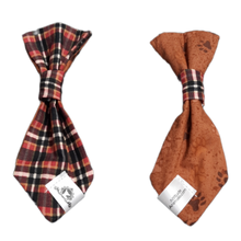 Charger l'image dans la galerie, Cravate 2 en 1 - 6 po - Carreauté d'automne