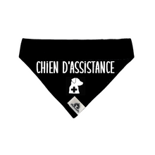 Charger l'image dans la galerie, Foulard pour chien moyen - CHIEN D'ASSISTANCE