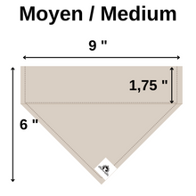 Charger l'image dans la galerie, Kit manchon de laisse et foulard pour chien d'assistance SOUTIEN ÉMOTIONNEL