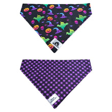 Charger l'image dans la galerie, Foulard 2 en 1 pour grand chien - Halloween H007
