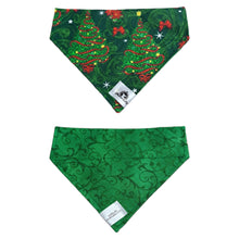 Charger l'image dans la galerie, Foulard 2 en 1 pour chat et petit chien - Sapin de Noël - N003