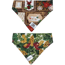 Charger l'image dans la galerie, Foulard 2 en 1 pour chat et petit chien pour Noël - N012