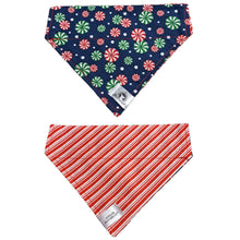 Charger l'image dans la galerie, Foulard 2 en 1 pour chat et petit chien pour Noël - N024