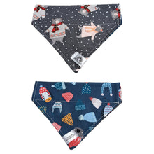 Charger l'image dans la galerie, Foulard 2 en 1 pour chat et petit chien pour Noël - N027