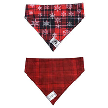 Charger l'image dans la galerie, Foulard 2 en 1 pour chat et petit chien pour Noël - N017