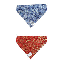 Charger l'image dans la galerie, Foulard 2 en 1 pour chat et petit chien pour Noël - N028
