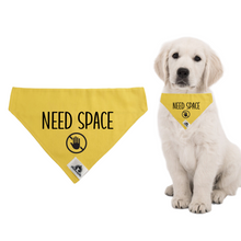 Charger l'image dans la galerie, Medium Dog bandana - NEED SPACE
