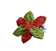Charger l'image dans la galerie, Fleur pour chien ou chat - Féérie de Noël - no 128