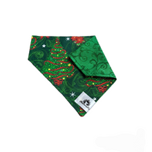 Charger l'image dans la galerie, Foulard 2 en 1 pour chat et petit chien - Sapin de Noël - N003