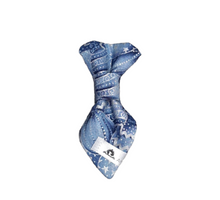 Charger l'image dans la galerie, Cravate chic- 4 po - Boules de Noël bleues