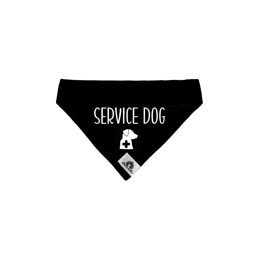 Bandana for small dog - SERVICE DOG