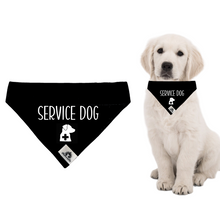 Charger l'image dans la galerie, Medium Dog bandana - SERVICE DOG