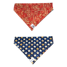 Charger l&#39;image dans la galerie, Foulard 2 en 1 pour chien moyen pour Noël - NM012
