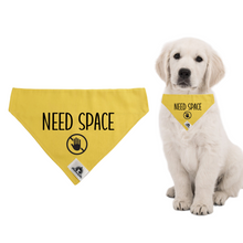 Charger l&#39;image dans la galerie, Reactive dog bandana - NEED SPACE
