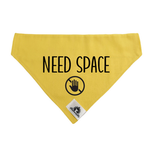 Reactive dog bandana - NEED SPACE