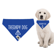 Charger l&#39;image dans la galerie, Reactive dog bandana - THERAPY DOG
