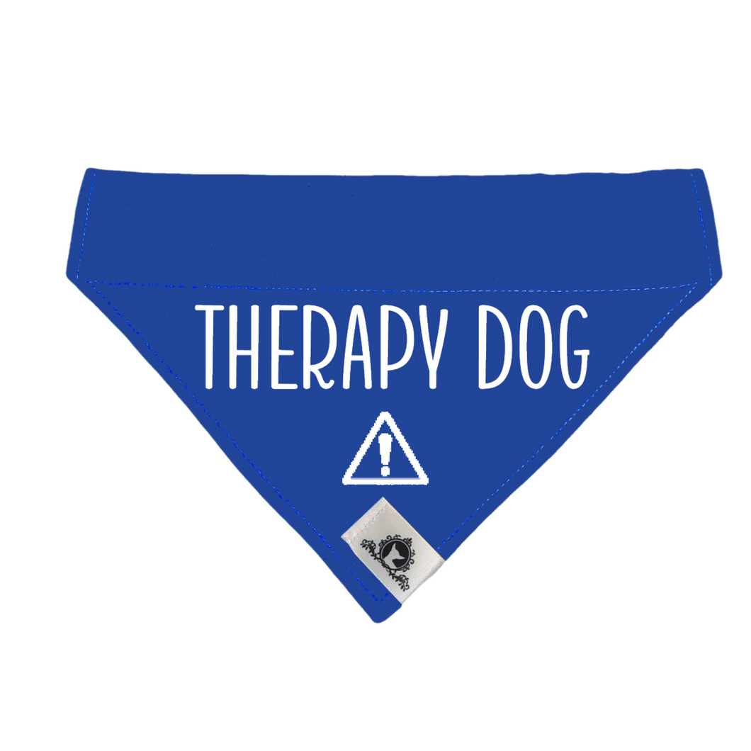 Reactive dog bandana - THERAPY DOG