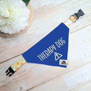 Reactive dog bandana - THERAPY DOG