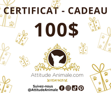 Charger l'image dans la galerie, Certificat-Cadeau Attitude Animale

