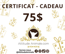 Charger l'image dans la galerie, Certificat-Cadeau Attitude Animale
