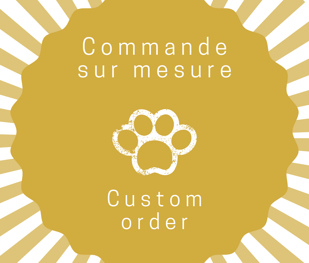 Commande sur mesure pour Geneviève