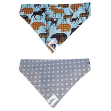 Charger l&#39;image dans la galerie, Foulard 2 en 1 de Noël pour grand chien - NG010
